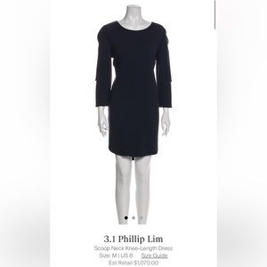 3.1 Phillip Lim Navy Dress